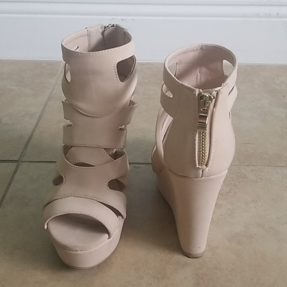 Charlotte Russe platform wedges
